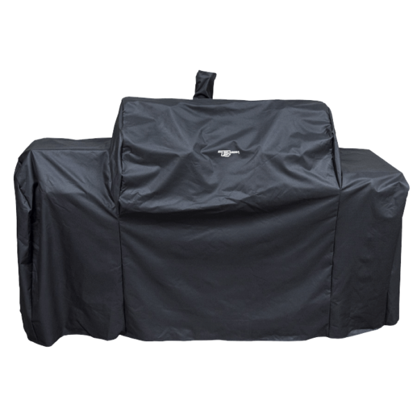 Image of black grill cover
