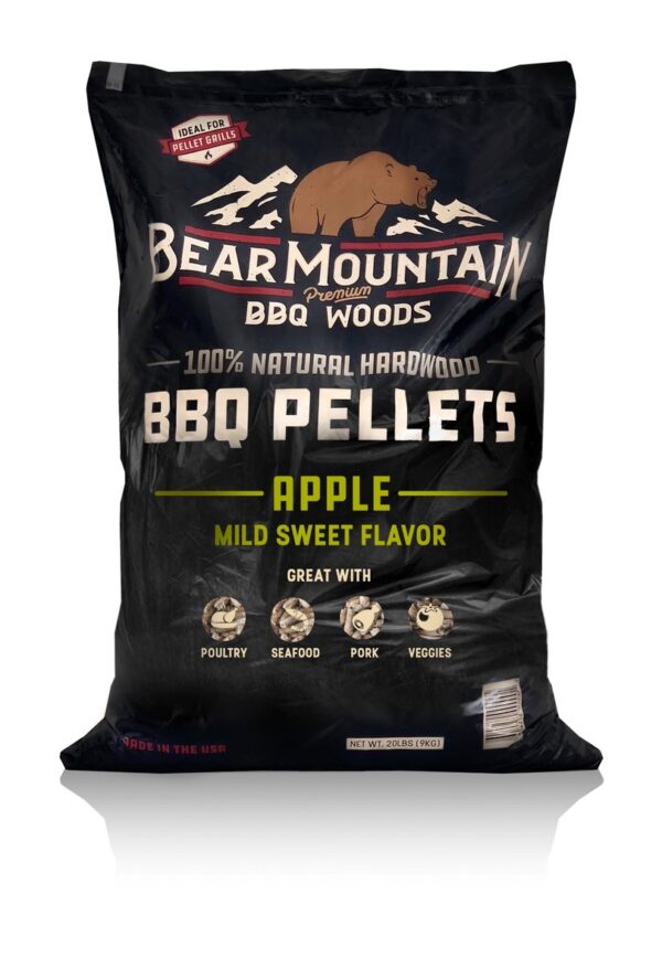 Bear Mountain Apple BBQ Wood Pellets 9kg